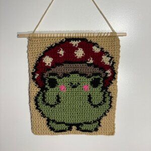 Crochet Tapestry Wall Decor